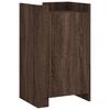Sideboard in Brown Oak Look 45 x 35 x 75 cm Particleboard