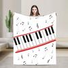 Beat It MJ Pop King Piano Flannel Throw Blanket J-Jacksons Singer Blankets for Sofa Car Soft Plush Thin Quilt
