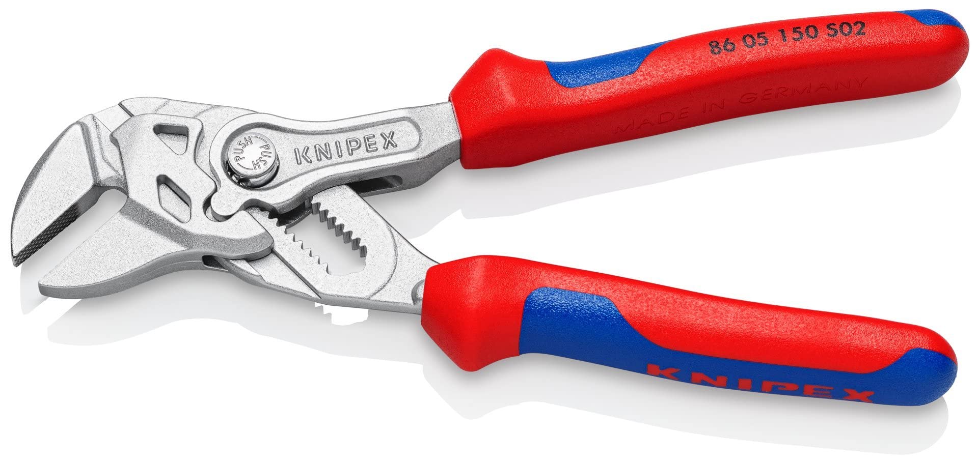 

Гаечный ключ KNIPEX 150 мм, авиационная спецификация 8605-150-S02