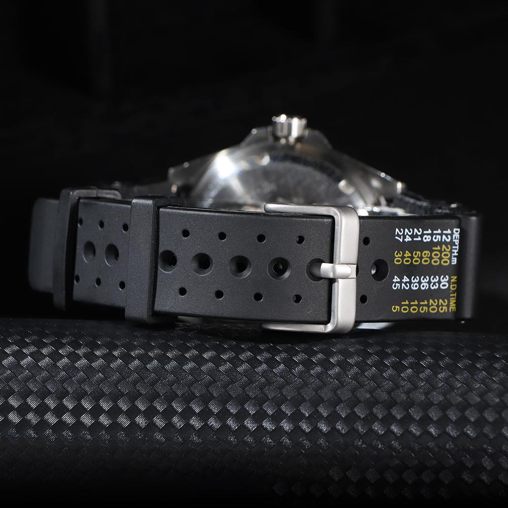 20mm 22mm 24mm Soft Silicone Rubber Strap for Seiko Watchband Sports Water Resistant Strap for Men Woman Universal Strap