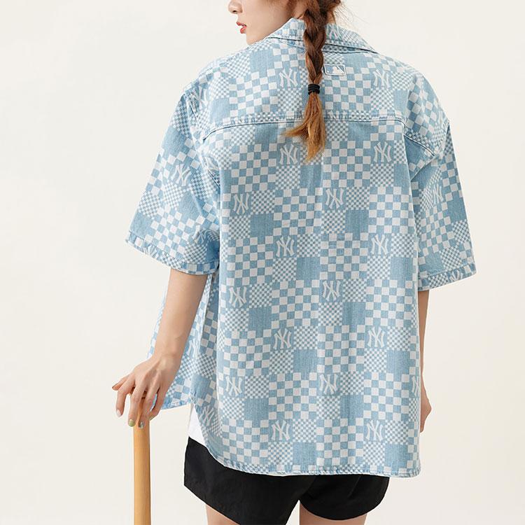 New MLB New York Yankees Shirt Unisex Light Blue 3ADRMN623-50BLL