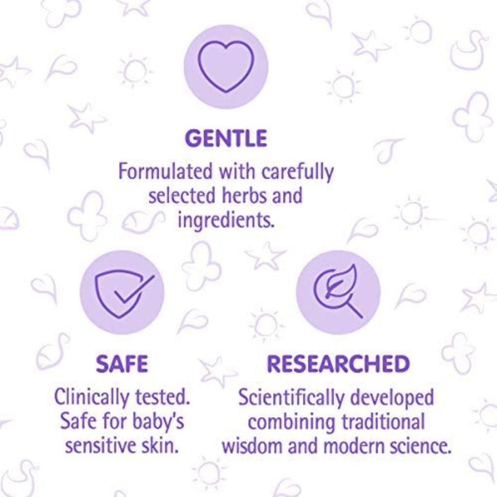 Himalaya Gentle Baby Shampoo 200ml Mild No Tears Formula Softens Nourishes Hair with Natural Proteins for Shiny Smooth Baby Locks