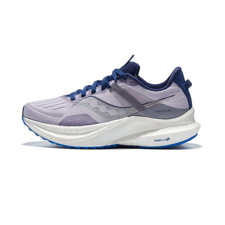 SAUCONY Tempus 1 Stability Support Lightweight Low-Top Running Shoes Women Running Shoes Purple S10720-32
