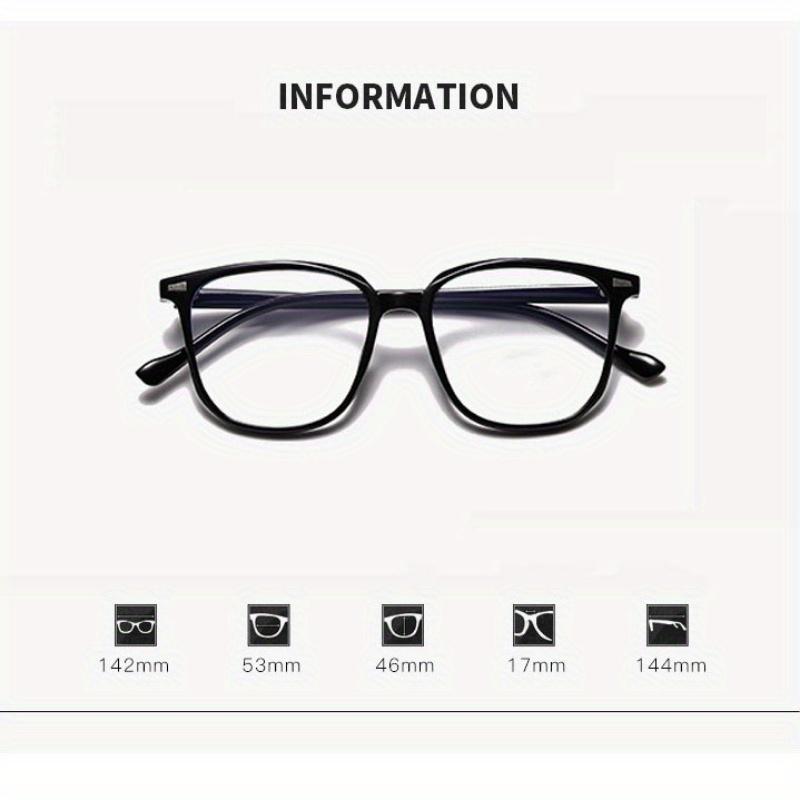 Transparent Computer Glasses Frame Women Men Anti Blue Light Square Eyewear Blocking Glasses Optical Spectacle Eyeglass