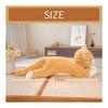Fluffy Cat Plush Toy - Cute Gift for Cat Lovers (Black)
