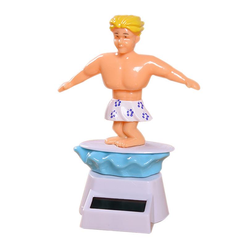 

Инновационная игрушка-украшение для автомобиля на солнечных батареях, серия «Спортсмены», танцующая мультяшная пластиковая фигурка с качающейся головой, игрушечные украшения для автомобиля зелёный