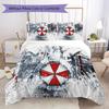 The Sci-fi Game Resident Evil Umbrella Corporation Offers Soft and Comfortable Bedding Covers and Pillowcases for Home Use (without Core) K5