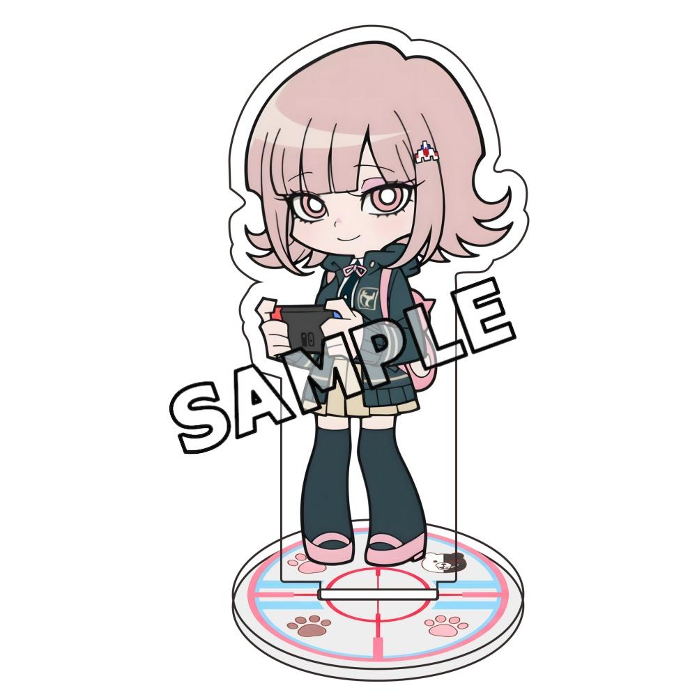 10cm Q Version Danganronpa Acrylic Stand Key Nagito Chiaki Kokichi Kyoko Anime Desktop Decor Birthday Collection Gift