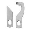 Sewing Machine Upper and Lower Blades Steel TF122 TF123 Overlocker Machine Blade Set