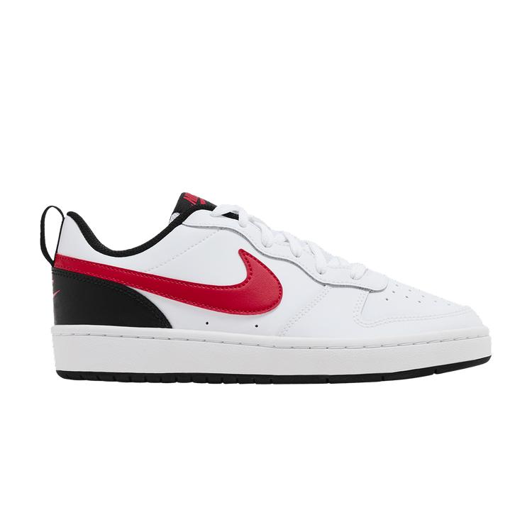 Nike Court Borough Low 2 GS White University Red 36