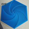 3D Printed Fractal Fidget Hexagon Stress Anxiety Relief Desk Spinning Toy Kids Adults Pocket Size Travel Colorful Spiral Hexagon Sensory Toy