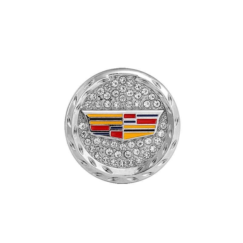 Diamond Car One-Click Start Stop Button Sticker Decorative Ring for Cadillac ATS BLS CT4 CTS SRX XT5 XT6 XTS Escalade Deville