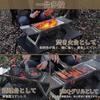 DesertFox Campfire Grill/BBQ Grill, Compact, Stainless Steel, 2-4 Person Capacity, Lightweight, Quick Assembly, Foldable, 3-in-1 Function, Camping, 3-