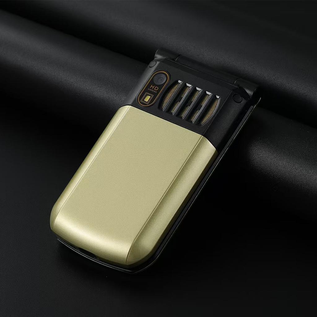 S7A 2G Flip CellPhone 2.4inch HD Dual Screen MTK GSM Dual SIM 8W Camera 1000mAh Mp3 Mp4 Type-C Mobile Phone