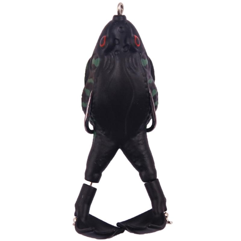 Fishing Baits Frogs Topwater Swimming Lures Realistic Frogs Lures Soft Baits Fishing Lures for Freshwater Saltwater