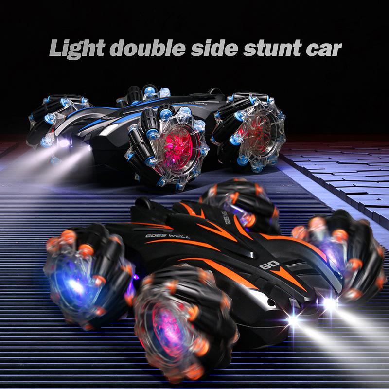 Gesture Induction Remote Control Car Double-sided Drift Stunt Car Children's Toys 4x4 Off-road Vehicle
