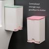 Wall Mounted Sanitary Napkin Organizer Water-proof Tampon Holder Sanitary Pad Container  Ladies
