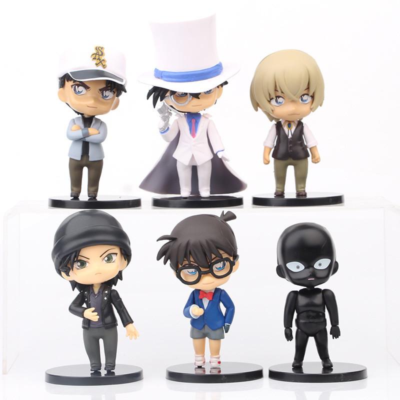 Conan Detective And Kid The Phantom Thief Pvc Models For Desk Decor And Gift