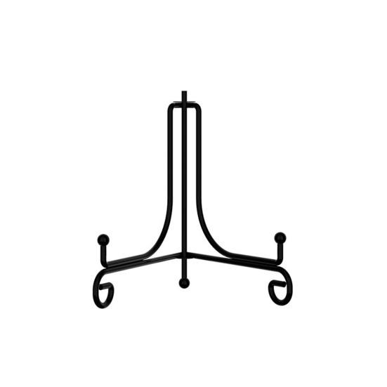 Iron Plate Stand Foldable Picture Frame Display Stand Small Tabletop Easel Holder for Display Photo Frames Plates Card Record Book