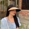 Widebrim Womens Elegant Straw Hat For Sun Protection And Shield Uv
