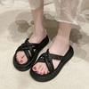 Fashion Flat Sandals Slides Woman Slippers Rubber Shoes for Women Open Toe Non Slip Designer Luxury Shoe 39 On Offer Top Designs Sale