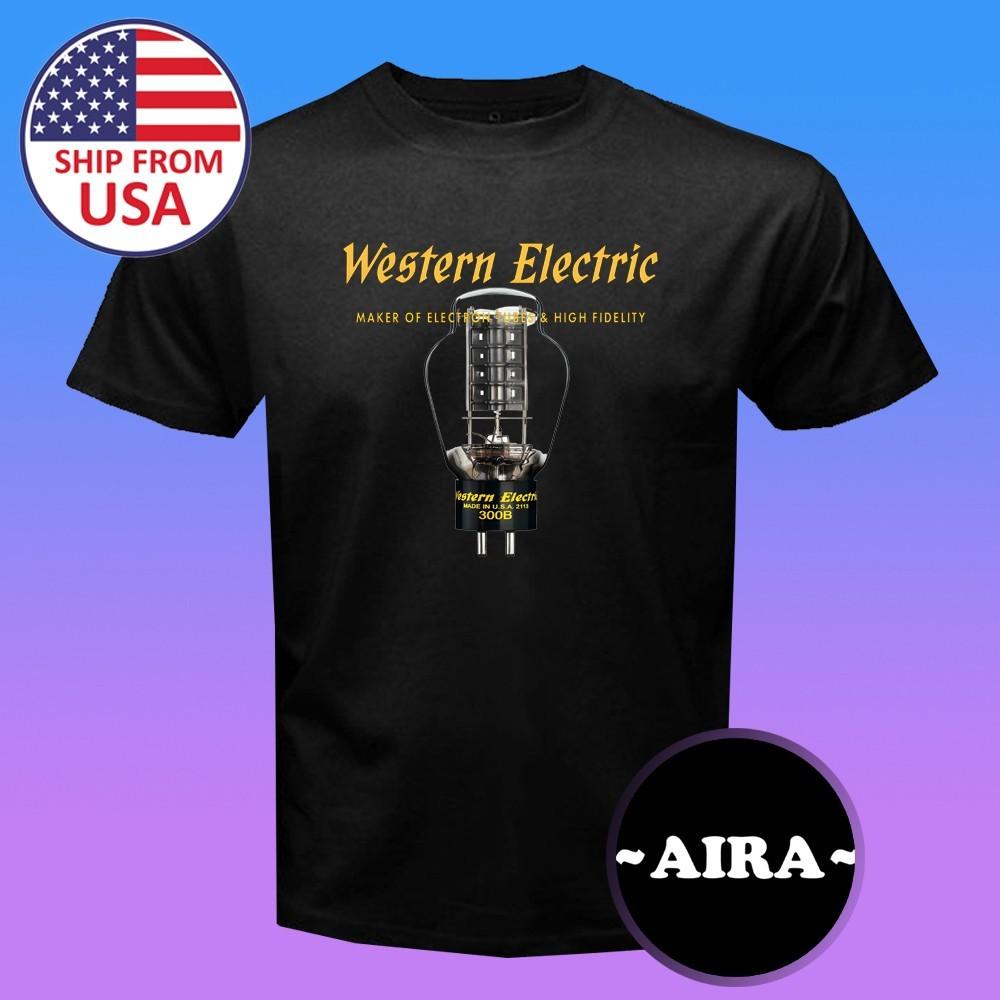 Western Electric 300B Vacuum Tube Men s Black Size S-5XL 2XL