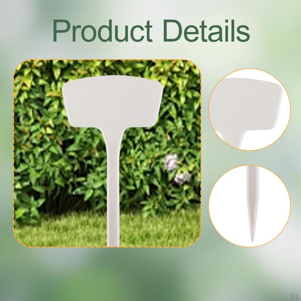 30 Count Garden Markers for Plant Identification, Waterproof Tags Potted Vegetables