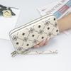 2024 Women's Fashion Wallet: European & American Style, Multi-Card Slot, Double Zipper, Phone Clutch.