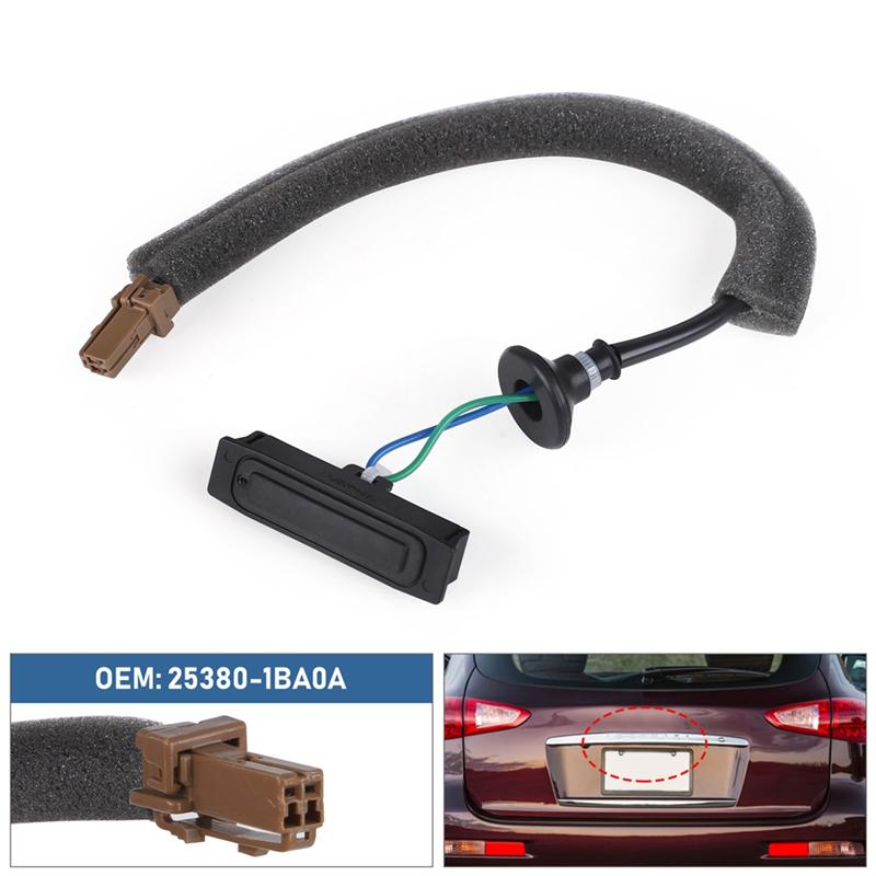 Tailgate Switch Trunk Release Switch 253801BA0A For Infiniti EX35 2008-2013 QX50 2014-2020 Liftgate Switch Accesseoies