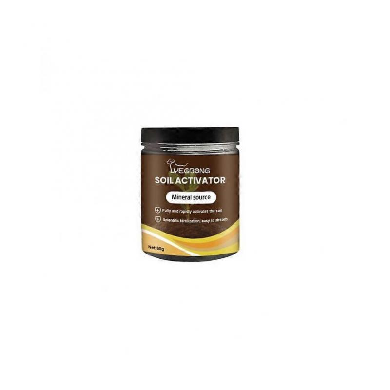 Attivatore del Suolo 60/120g, Concime Professionale a Base di Farina d'Osso, Miglioratore della Salute del Terreno