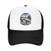Fashion Gippsland Australia Mesh Baseball Cap American Retro Caps For Unisex