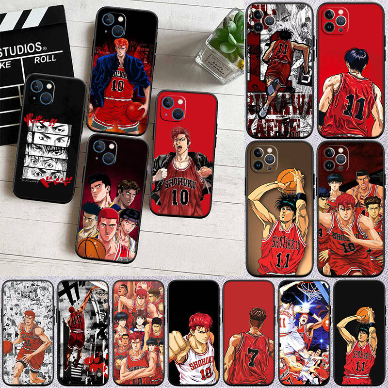 IR23 S-Slam D-Dunk Phone Shell Case for iPhone 7 8 11 12 13 14 15 16 16E XS Pro Max XR X SE