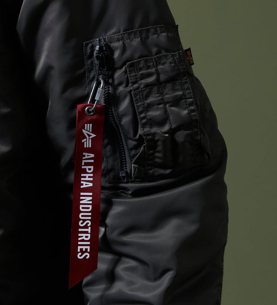 Alpha Industries TA1716 Hooded Rib Men's Jacket, RP.GRAY