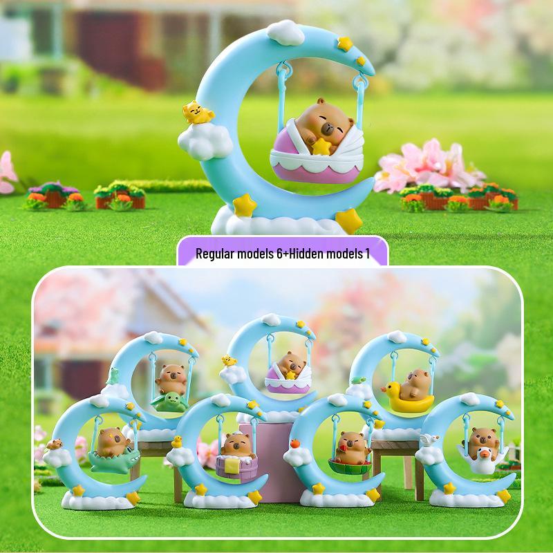 Guochao Hanfu Mädchen Figur: Frühlingsbrise Blind Box Sammlerstück – verträumte Dekoration & Geschenk
