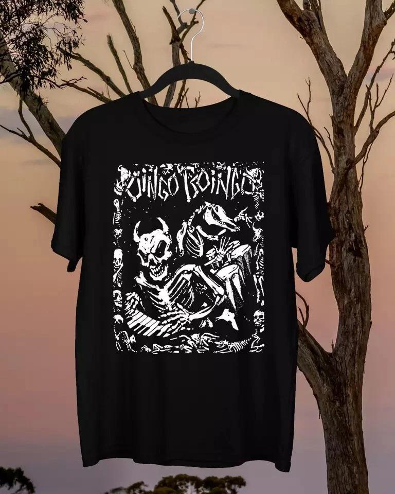 Oingo Boingo 1994 Halloween Tour Cotton Black Unisex Tshirt S