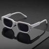New Men Vintage Rectangle Frame Sunglasses Fashion Retro Sun Glasses Luxury Design Glasses UV400 Eyewear Women Goggles