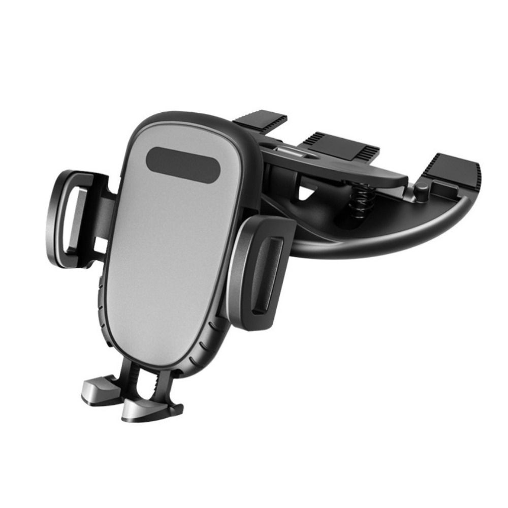 Universal in Car Mobile Phone 360 Degree Rotation Car Phone Holder CD Slot Car Phone Mount серый
