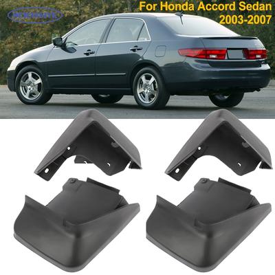 Set For Accord Pire 4dr Sedan 2003 2004 2005 2006 2007 Mudflaps Splash Guards Front Rear Mud Flaps Mudguards  Fenders