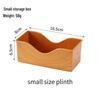 ZISIZ Wooden Square Multi-Use Plates Set