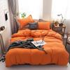 3pcs Lyocell Duvet Cover Set Luxury Solid Silky Cooling Bedding Set Quilt Cover+Pillowcases Twin Queen King Home Use