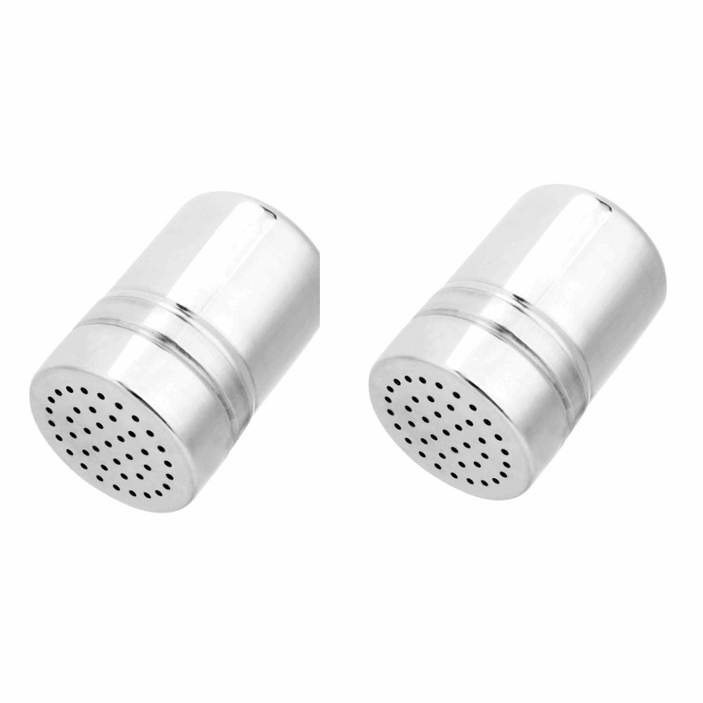 2PCS Stainless Steel Chocolate Dessert Mold Perforated Lid Pudding Mould Kitchen Counter