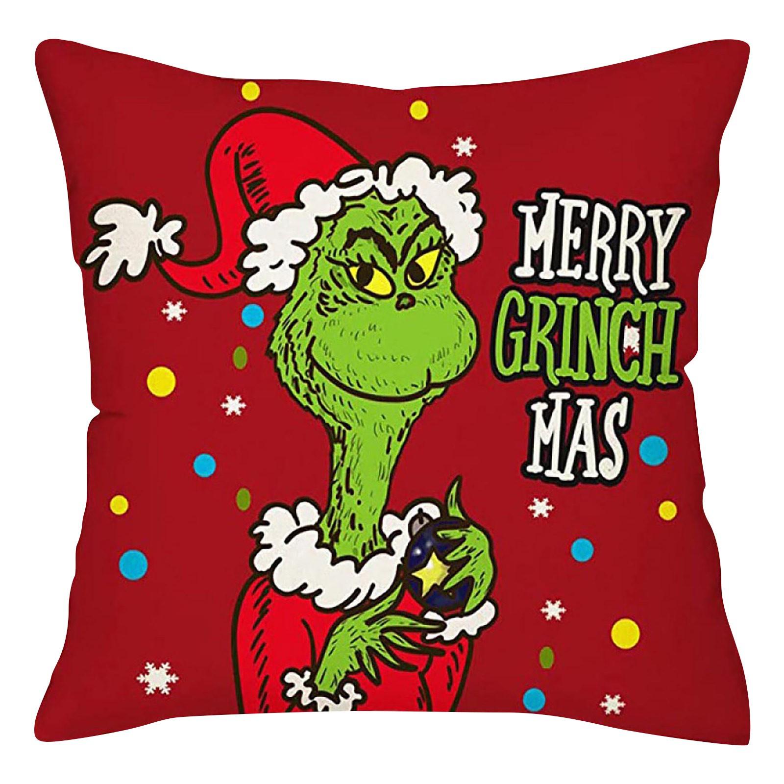 Рождественская наволочка, Рождественское праздничное украшение, украшение для дома, наволочка 45x45см