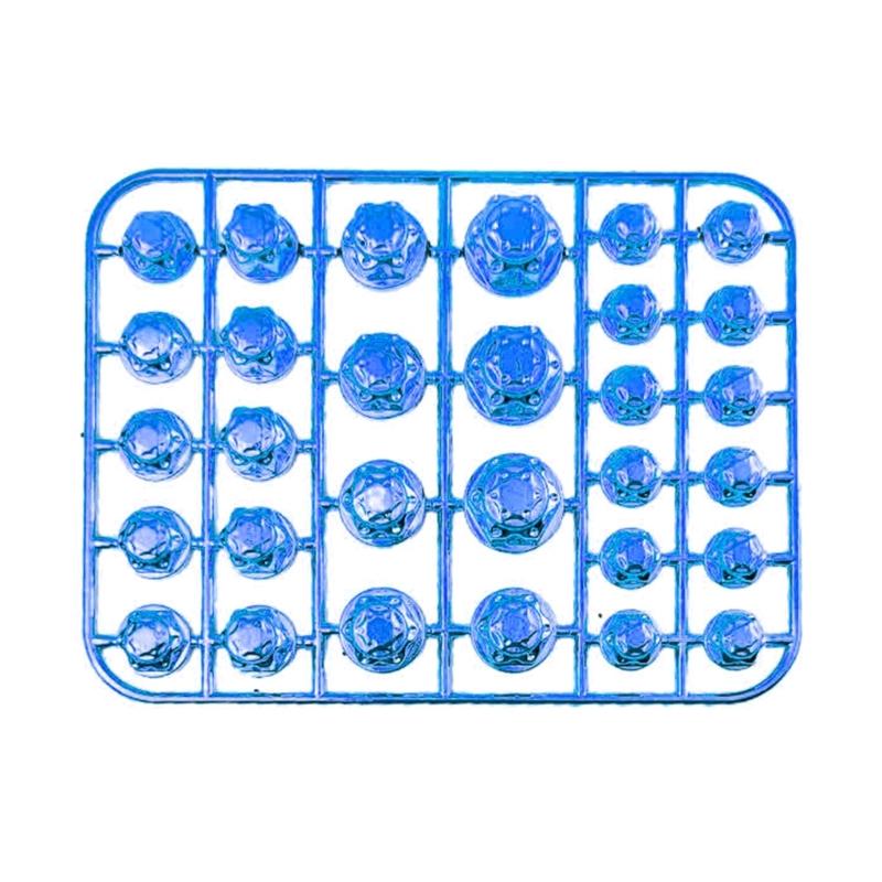 30Pcs Motorcycle Modification Head Cover Screw Decorative Parts for Most Model
