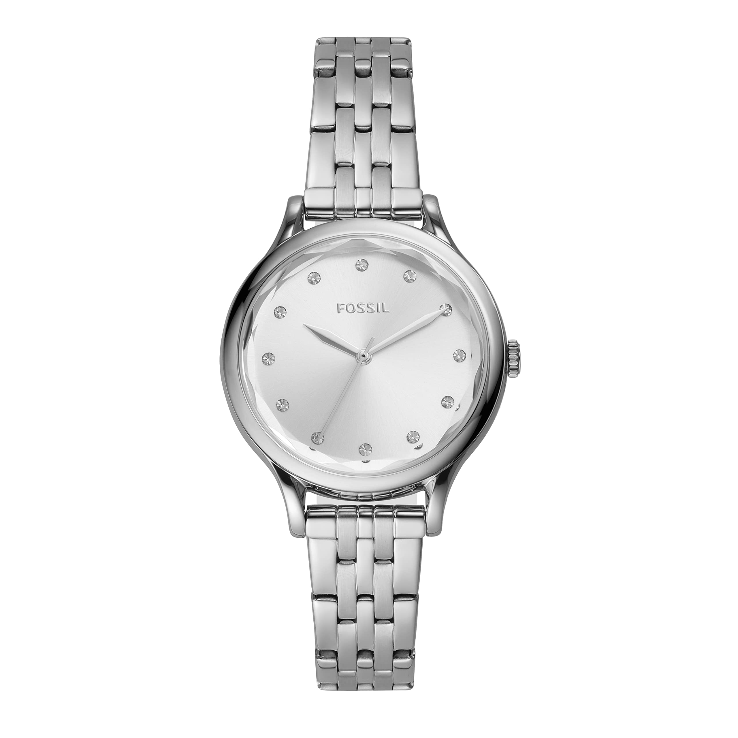 [Fossil] Женские часы LANEY BQ3861, Серебристые