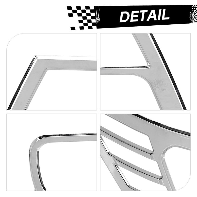 Car Front Headlight Covers  ABS Lamp Decoration For Dodge Journey 2011-2020 Exterior Accessoriess 