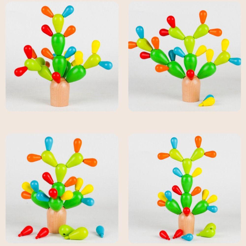 Cactus Cactus Montessori Toy Hedgehog Splicing Sensory Toy Game Baby Concentration Training  Family
