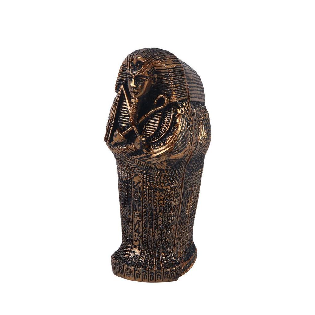 Pharaoh Queen Mummy Coffin Resin Flower Pot
