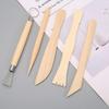 Ceramic Pottery Clay 5-Piece Sculpting Tool Set for DIY Art Projects.