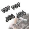 Pack of 4 Practical Replacement Wheel Dishwasher Lower Rollers Dishwasher Component Dishwasher Wheels Plastic Texture