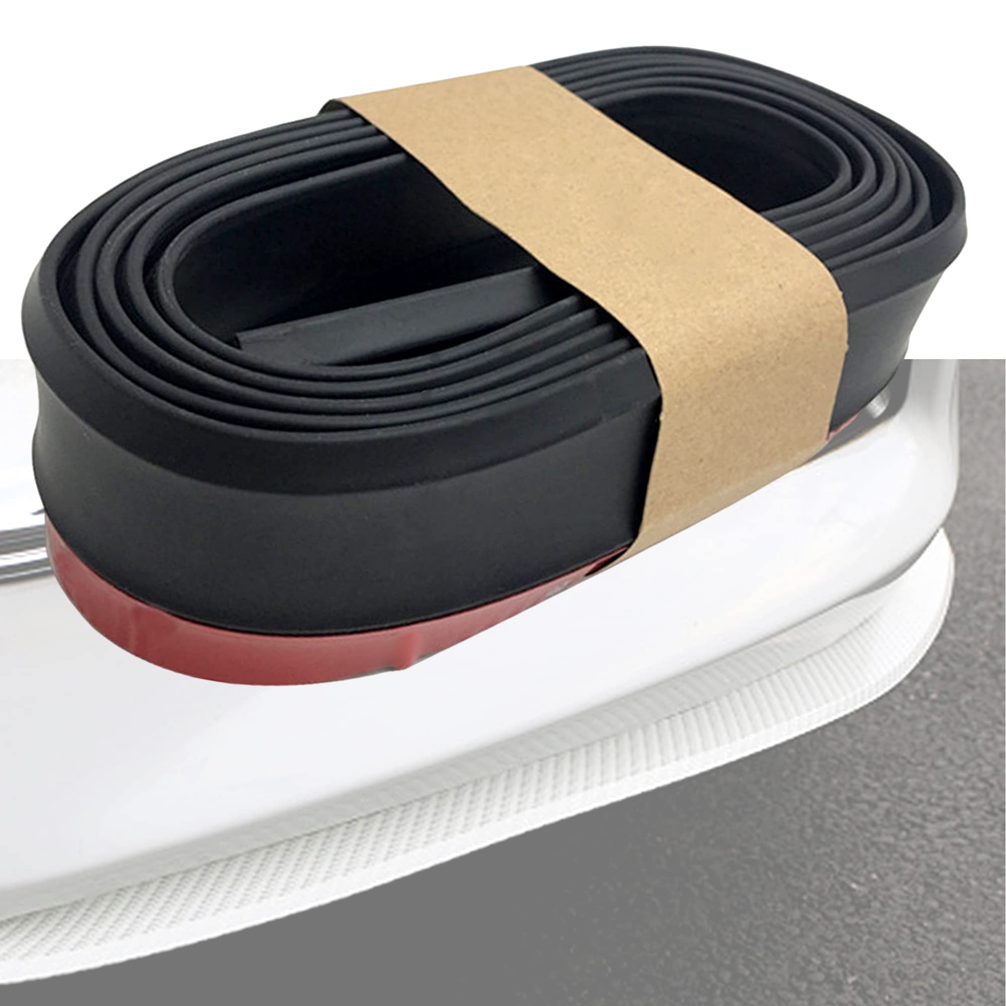 

TradeWind Underlip Molle Lip Spoiler Bumper Guard Aero Guard Chin Spoiler Dress Up Front Lip 2.5m (Width 5.5cm Black) 2.5m 55mm чёрный